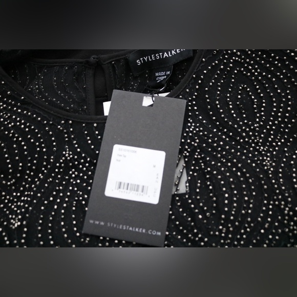 NWT-StyleStalker beaded top- size medium - Picture 3 of 7